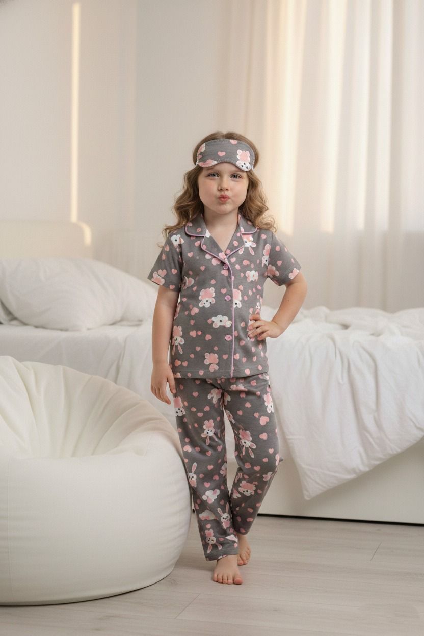 KIZ ÇOCUK PİJAMA TAKIMI