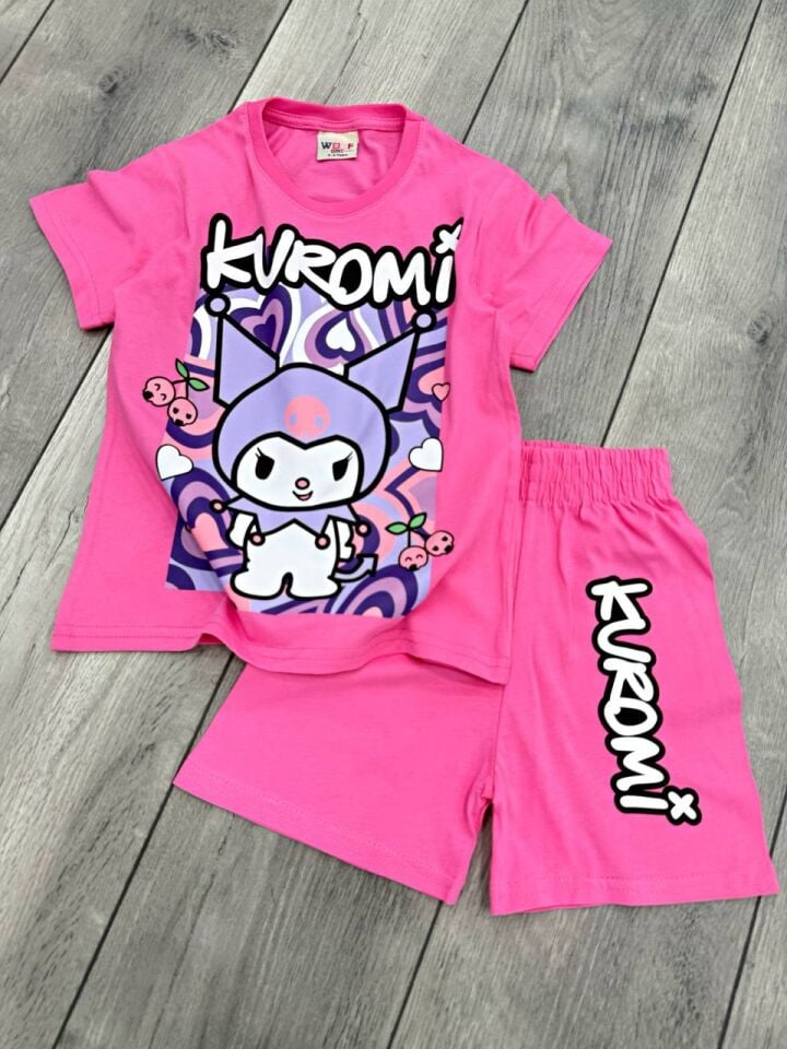 KUROMİ BASKILI YAZLIK PENYE TAKIM
