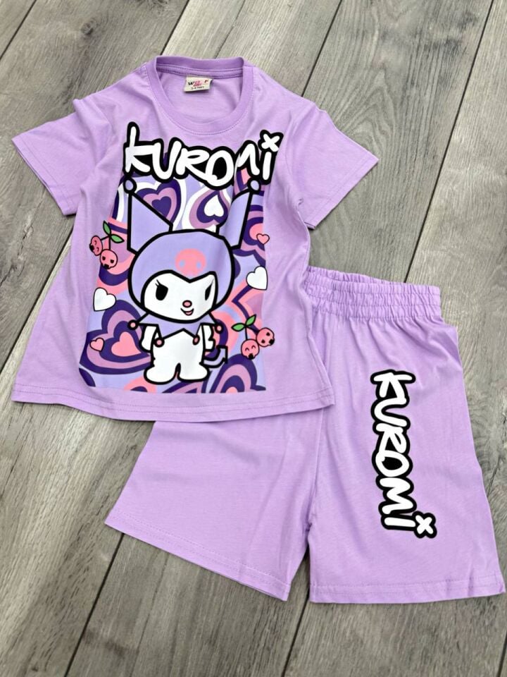 KUROMİ BASKILI YAZLIK PENYE TAKIM