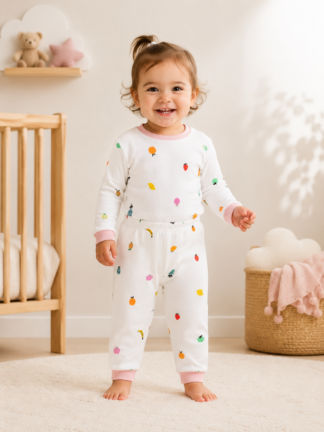 KIZ BEBE PİJAMA TAKIMI