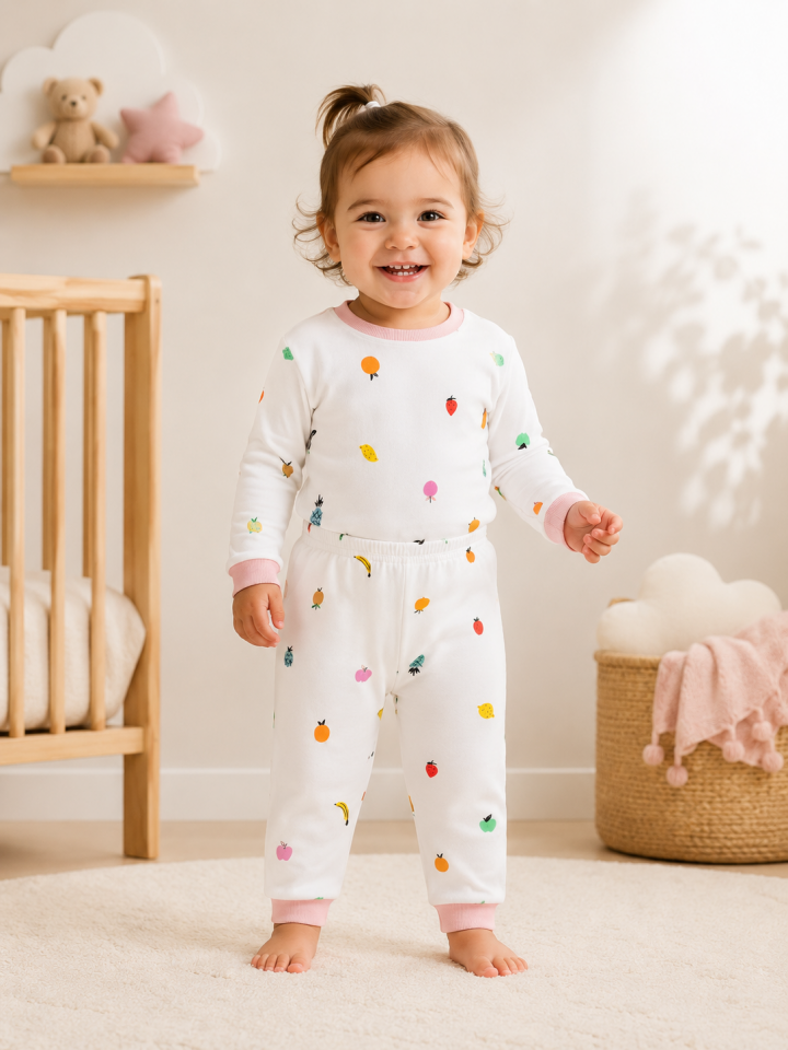KIZ BEBE PİJAMA TAKIMI