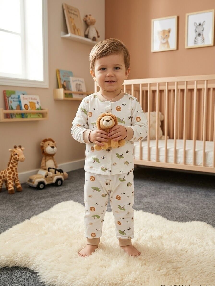 ERKEK BEBE PİJAMA TAKIMI